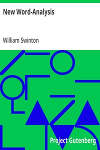 Cover of New Word-Analysis Or, School Etymology of English Derivative Words