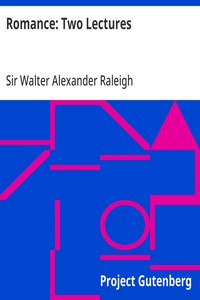 Cover of Romance: Two Lectures
