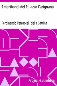 Cover of I moribondi del Palazzo Carignano
