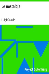 Cover of Le nostalgie