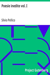 Cover of Poesie inedite vol. I