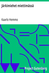 Cover of Järkimiehet miettimässä