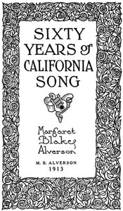 Cover of Sixty Years of California Song