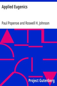 Cover of Applied Eugenics