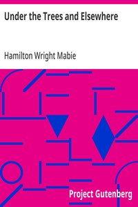 Cover of Under the Trees and Elsewhere