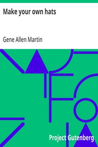 Cover of Make your own hats