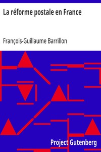 Cover of La réforme postale en France