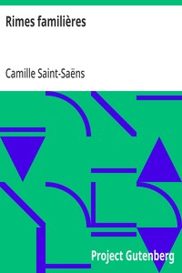 Cover of Rimes familières