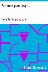 Cover of Formules pour l'esprit