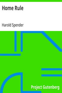 Cover of Home Rule Second Edition