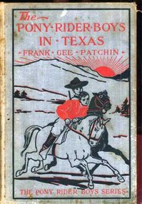 Cover of The Pony Rider Boys in Texas; Or, The Veiled Riddle of the Plains