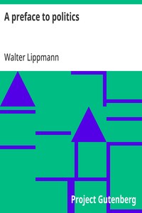 Cover of A preface to politics