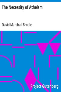 Cover of The Necessity of Atheism