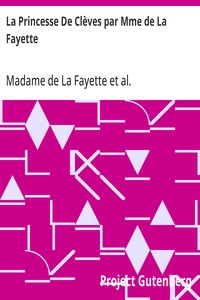 Cover of La Princesse De Clèves par Mme de La Fayette Edited with Introduction and Notes