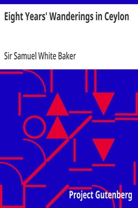 Cover of Eight Years' Wanderings in Ceylon