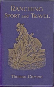 Cover of Ranching, Sport and Travel