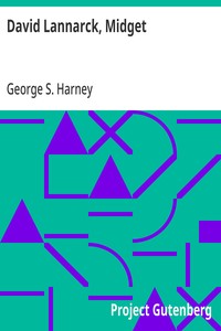 Cover of David Lannarck, Midget An Adventure Story