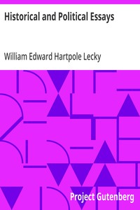 Cover of Historical and Political Essays