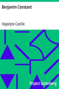 Cover of Benjamin Constant