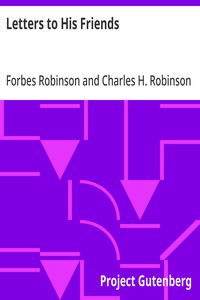 Cover of Letters to His Friends