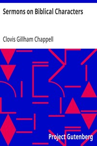 Cover of Sermons on Biblical Characters