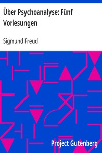 Cover of Über Psychoanalyse: Fünf Vorlesungen