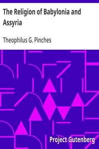 Cover of The Religion of Babylonia and Assyria