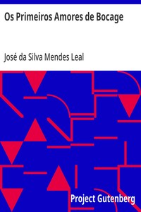 Cover of Os Primeiros Amores de Bocage Comedia em Cinco Actos
