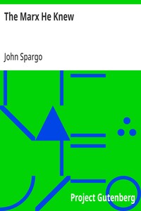 Cover of The Marx He Knew