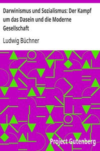 Cover of Darwinismus und Sozialismus: Der Kampf um das Dasein und die Moderne Gesellschaft