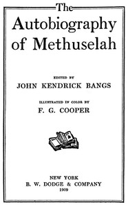 Cover of The Autobiography of Methuselah