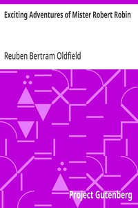 Cover of Exciting Adventures of Mister Robert Robin
