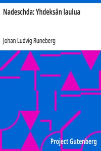 Cover of Nadeschda: Yhdeksän laulua