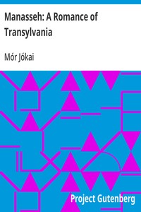 Cover of Manasseh: A Romance of Transylvania
