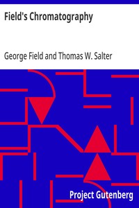 Cover of Field's Chromatography or Treatise on Colours and Pigments as Used by Artists
