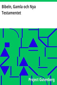 Cover of Bibeln, Gamla och Nya Testamentet