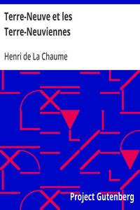 Cover of Terre-Neuve et les Terre-Neuviennes