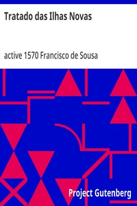Cover of Tratado das Ilhas Novas  E descobrimento dellas e outras couzas