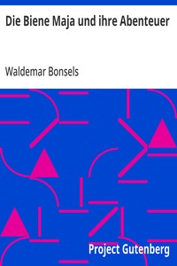 Cover of Die Biene Maja und ihre Abenteuer