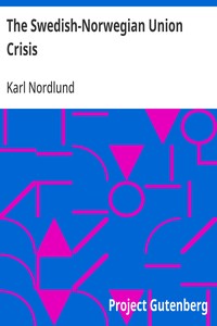 Cover of The Swedish-Norwegian Union Crisis A History with Documents