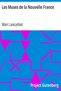 Cover of Les Muses de la Nouvelle France