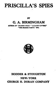 Cover of Priscilla's Spies