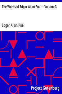 Cover of The Works of Edgar Allan Poe — Volume 3
