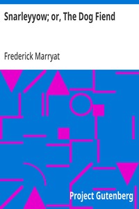 Cover of Snarleyyow; or, The Dog Fiend