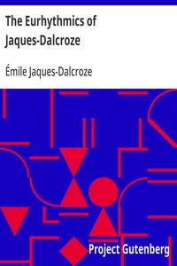 Cover of The Eurhythmics of Jaques-Dalcroze