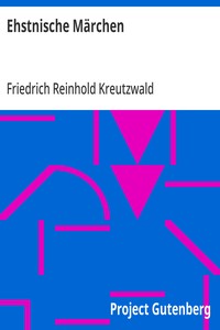 Cover of Ehstnische Märchen