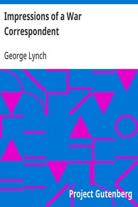 Cover of Impressions of a War Correspondent