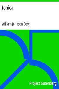 Cover of Ionica