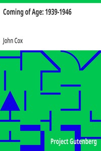 Cover of Coming of Age: 1939-1946