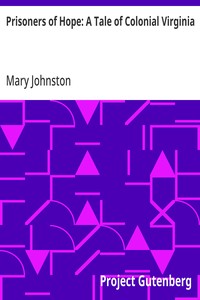 Cover of Prisoners of Hope: A Tale of Colonial Virginia